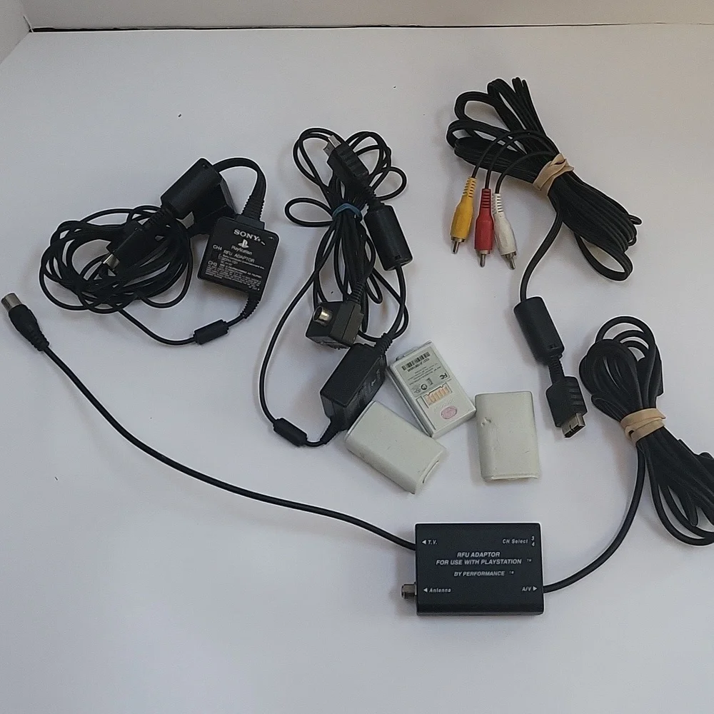 Sony Playstation Model No. SCPH-9001 Console with Accessories Vintage 2000